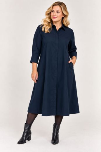 Plus size veliki brojevi Haljina 3/4 rukava za punije
