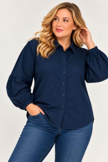 Plus size veliki brojevi Bluza dugih rukava za punije