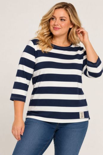 Plus size veliki brojevi Majica 3/4 rukava za punije