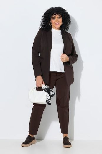 Plus size veliki brojevi Hlače s blago suženim nogavicama za punije