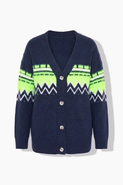 Veliki brojevi Kardigan na kopčanje moda za punije