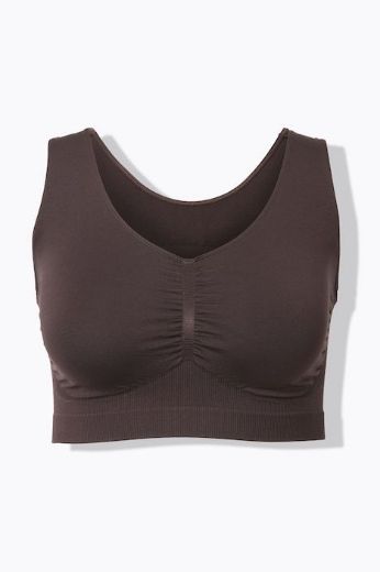 Plus size veliki brojevi Grudnjak bez kopčanja širokih naramenica za punije