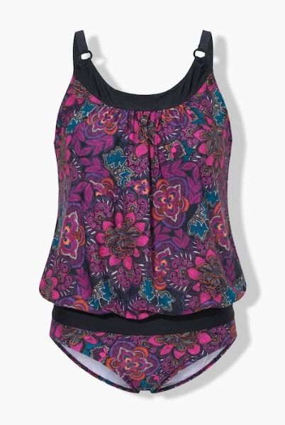 Veliki brojevi Tankini sa tregerima moda za punije