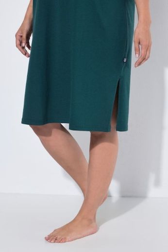 Plus size veliki brojevi Spavaćica 3/4 rukava V ovratnika za punije