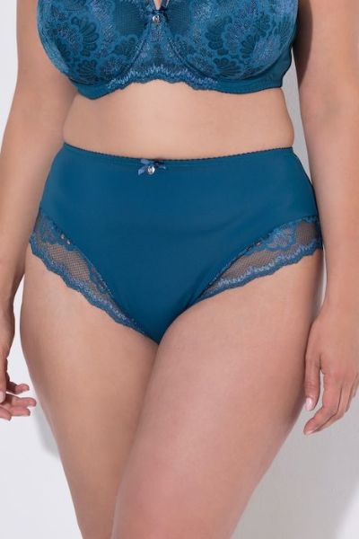 Veliki brojevi Gaćice midi s dodatkom čipke moda za punije