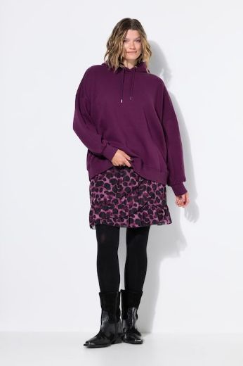 Plus size veliki brojevi Majica dugih rukava s kapuljačom za punije